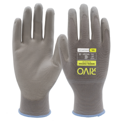 RIVO RRVGLGPPU1 General Purpose Glove PU Dip - Black